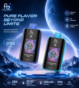 Fumot Tornado – 25 000 Bouffées – 2 % de Nicotine