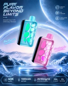 VOZOL RAVE 40 000 bouffées